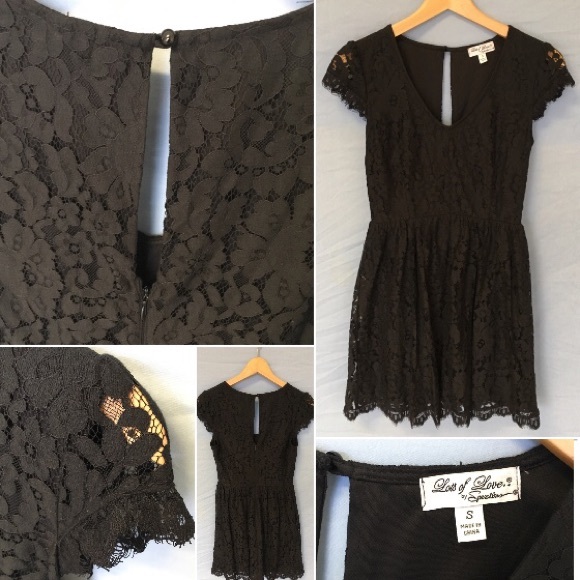 Lace Black Dress - Picture 8 of 8